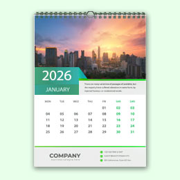 Calendari spirale con appendino